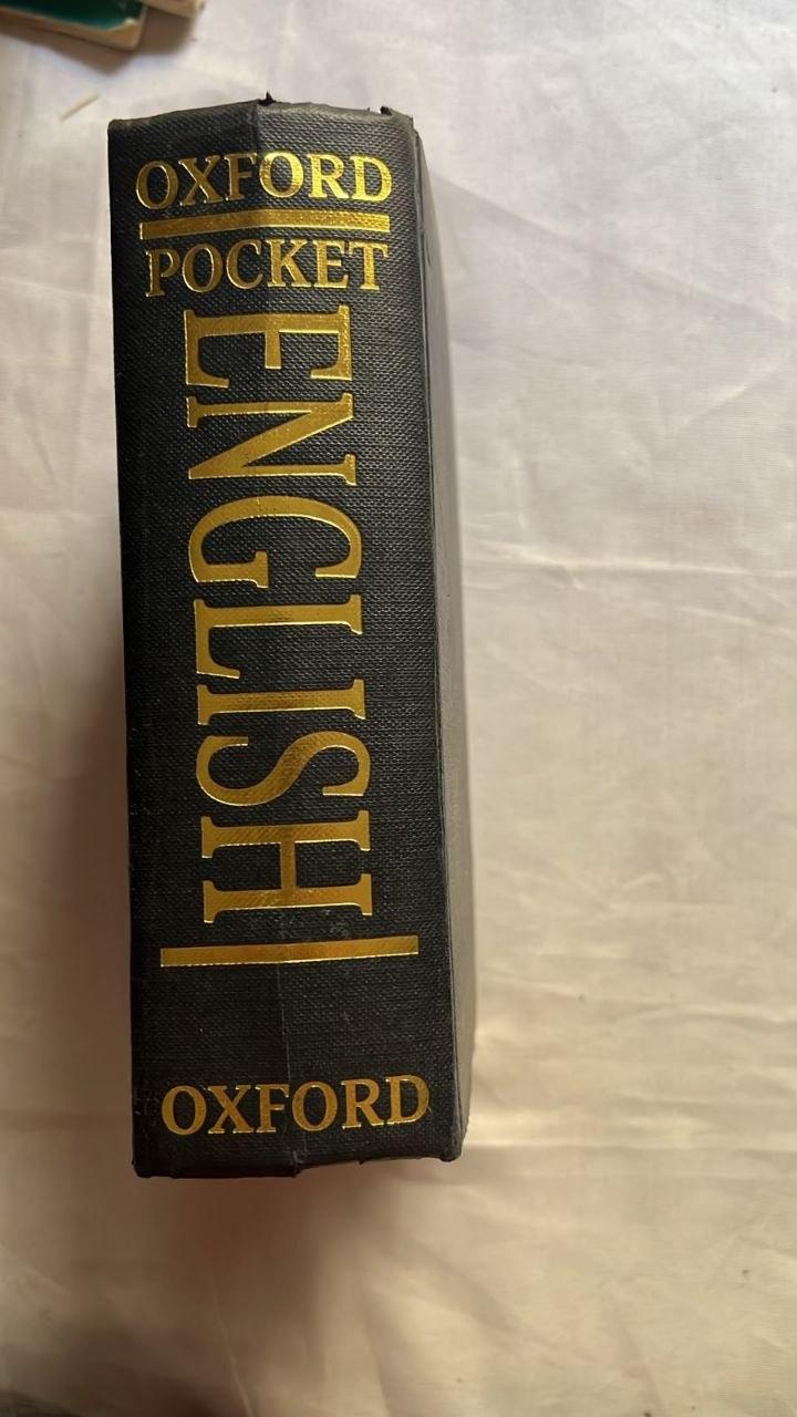 The Pocket Oxford Dictionary of Current English