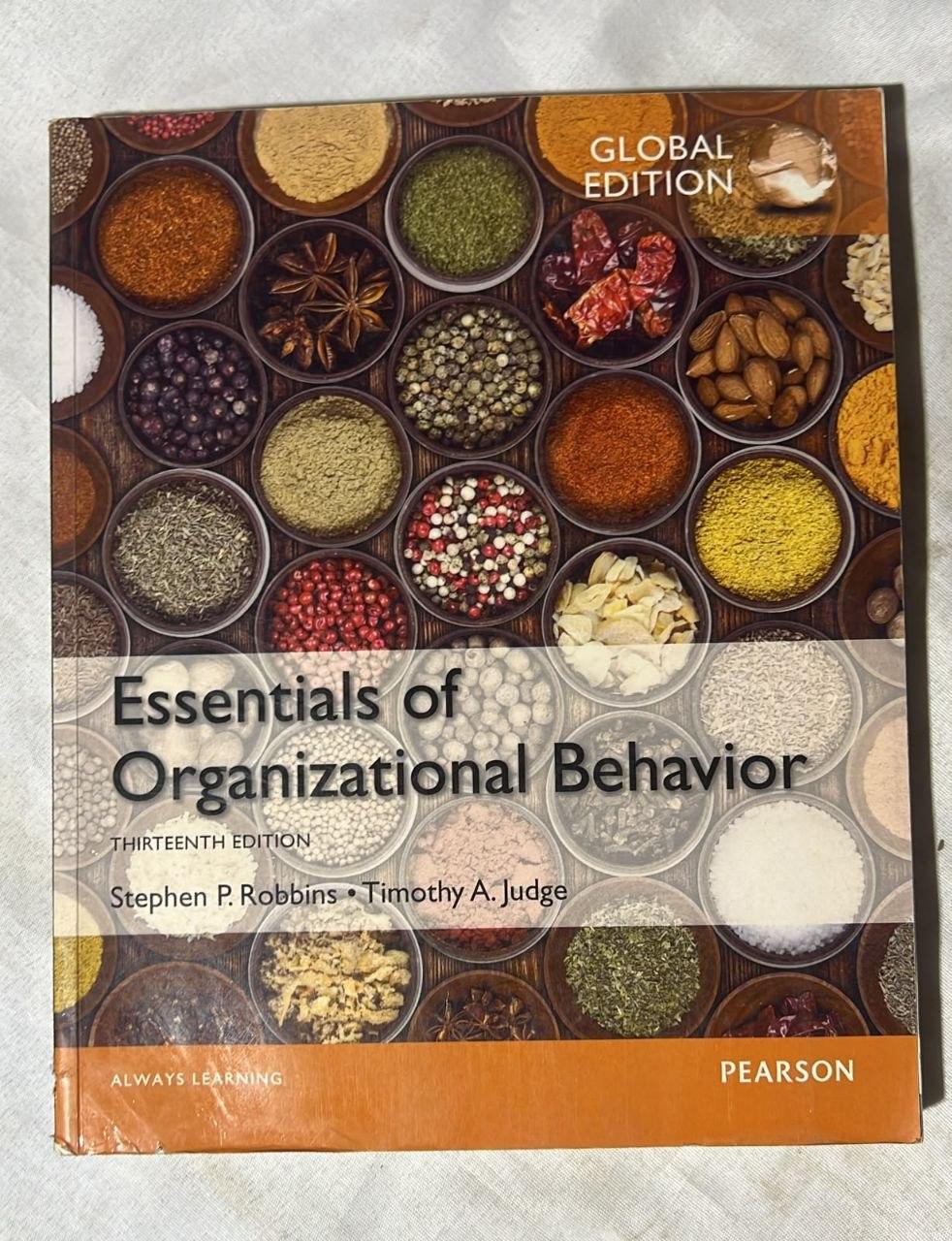 Essentials of Organizational Behavior